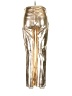Gap 100% Polyester Metallic Gold Casual Pants Size 6R - photo 2