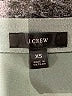J.Crew 100% Polyester Solid Green Formal Skirt Size XS - photo 4