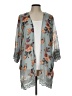 Jolt 100% Polyester Gray Kimono Size L - photo 1