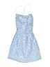 Unbranded 100% Polyester Blue Dress Size 10 - photo 1