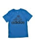Adidas 100% Polyester Blue Active T-Shirt Size 3T - photo 1