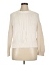 Ann Taylor LOFT Solid Ivory Turtleneck Sweater Size XL - photo 1