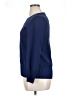 Cos 100% Polyester Blue Long Sleeve Top Size EU 38 / US 8 - photo 5