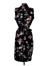Calvin Klein Floral Black Cocktail Dress Size 4 (petite) - photo 2