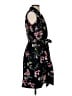 Calvin Klein Floral Black Cocktail Dress Size 4 (petite) - photo 4