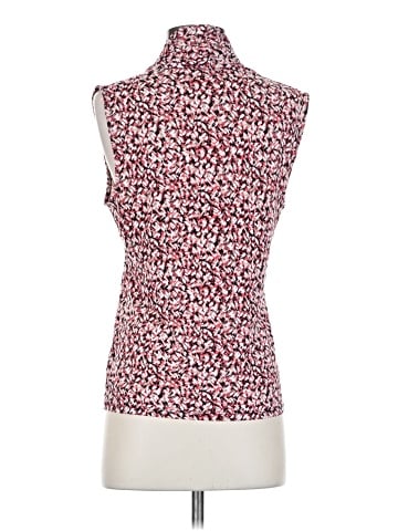 Le Suit Separates Sleeveless Button-Down Shirt (view 2)