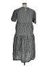 Assorted Brands Checkered-gingham Gray Casual Dress Size XL (estimated) - photo 2