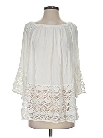 Katsumi 3/4 Sleeve Blouse (view 1)