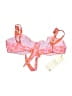 Betabrand Paisley Pink Swimsuit Top Size L - photo 2