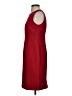 Kasper Solid Burgundy Cocktail Dress Size 4 - photo 5