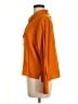 Zara Orange 3/4 Sleeve Button-Down Shirt Size M - photo 5