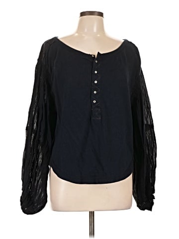 Free People Long Sleeve Blouse (view 1)