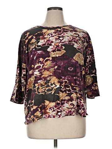 Catherines 3/4 Sleeve T-Shirt (view 1)