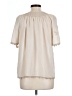 Unbranded Ivory Short Sleeve Blouse Size L (estimated) - photo 2