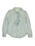 Ralph Lauren 100% Cotton Blue Long Sleeve Blouse Size 14 - photo 1