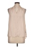 Mossimo 100% Polyester Tan Sleeveless Blouse Size M - photo 1