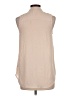 Mossimo 100% Polyester Tan Sleeveless Blouse Size M - photo 2