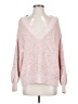 American Eagle Outfitters 100% Cotton Pink Pullover Sweater Size S - photo 1
