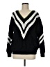Maeve by Anthropologie Chevron-herringbone Black Pullover Sweater Size M - photo 1
