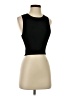 Zara Black Sleeveless T-Shirt Size S - photo 1
