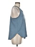 Adidas 100% Polyester Blue Active Tank Size M - photo 4