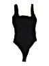 Sarah Elizabeth Solid Black One Piece Swimsuit Size M - photo 2