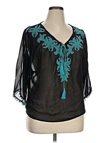Venus 3/4 Sleeve Blouse (view 2)