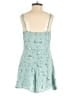 She + Sky 100% Polyester Hearts Teal Romper Size S - photo 2