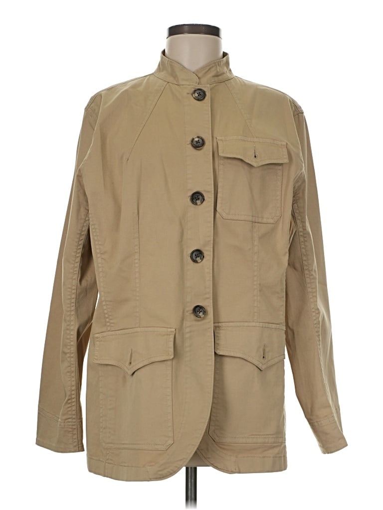 Pre-owned Polo Ralph Lauren Jacket In Tan