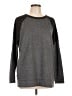 Lou & Grey Gray Long Sleeve Top Size L - photo 1