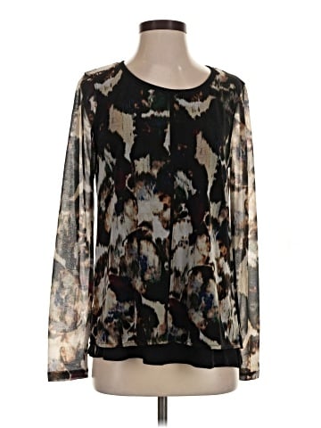 Simply Vera Vera Wang Long Sleeve Blouse (view 1)