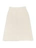 Zara Chevron-herringbone Ivory Skirt Size 6 - photo 1
