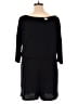 24/7 Maurices Solid Black Romper Size XL - photo 2