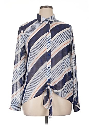 Laundry by Shelli Segal Long Sleeve Blouse (view 1)