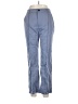 Shein Chevron-herringbone Blue Casual Pants Size L (petite) - photo 1