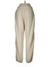 Golden Aritzia 100% Polyester Solid Ivory Casual Pants Size M - photo 2