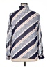 Laundry by Shelli Segal 100% Polyester Stripes Blue Long Sleeve Blouse Size XL - photo 2