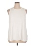 LUXE White Ivory Sleeveless T-Shirt Size XL (tall) - photo 1
