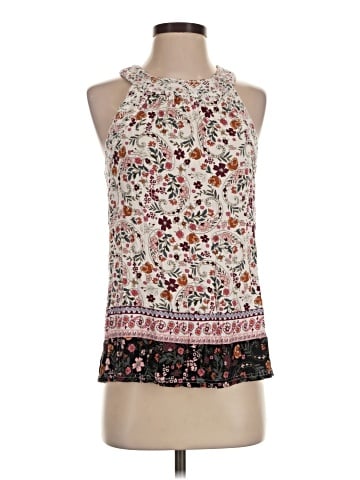 Skies Are Blue Sleeveless Blouse (view 1)