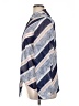 Laundry by Shelli Segal 100% Polyester Stripes Blue Long Sleeve Blouse Size XL - photo 5