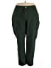 BIG BUD PRESS Solid Green Casual Pants Size 2X - photo 1