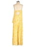 Maeve 100% Viscose Yellow Jumpsuit Size 4 - photo 2
