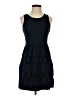 Lush 100% Polyester Black Casual Dress Size S - photo 1