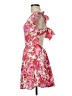 Shein 100% Polyester Floral Pink Cocktail Dress Size M - photo 5