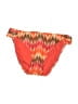 Mossimo Print Orange Swimsuit Bottoms Size M - photo 1