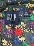 Gap Floral Black Long Sleeve Blouse Size XS - photo 7