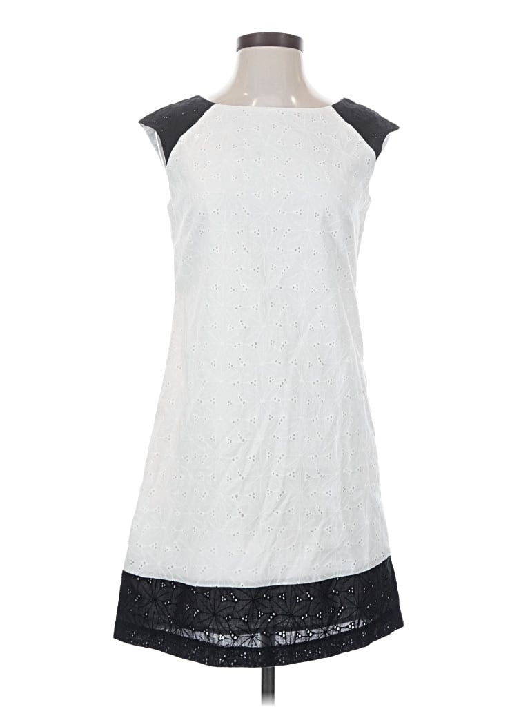 Pre-owned Sangria Casual Dress In White