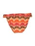 Mossimo Print Orange Swimsuit Bottoms Size M - photo 2
