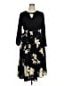 BLOOMCHIC Floral Black Casual Dress Size 14 - photo 1