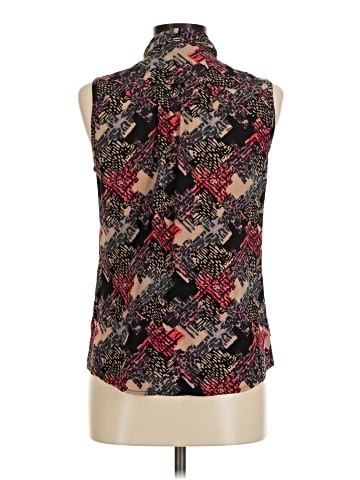 Trina Turk Sleeveless Silk Top (view 2)